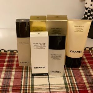 Empty Chanel bottle